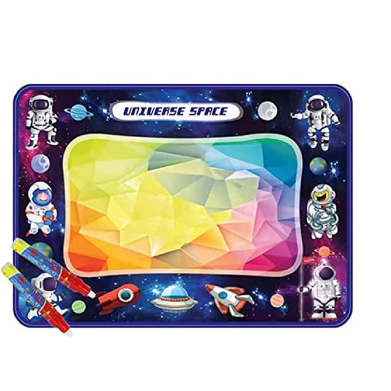 PATPAT Water Doodle Mat Color Doodle Drawing Mat Aqua Mat with 2 Magic Pens Educational Toy Birthday Gifts for Children for Children Age 2 Years 1 Drawing Mat, 2 Magic Pens PATPAT Water Doodle Mat Color Doodle Drawing Mat Aqua Mat with 2 Magic Pens Educational Toy Birthday Gifts for Children for Children Age 2 Years 1 Drawing Mat, 2 Magic Pens